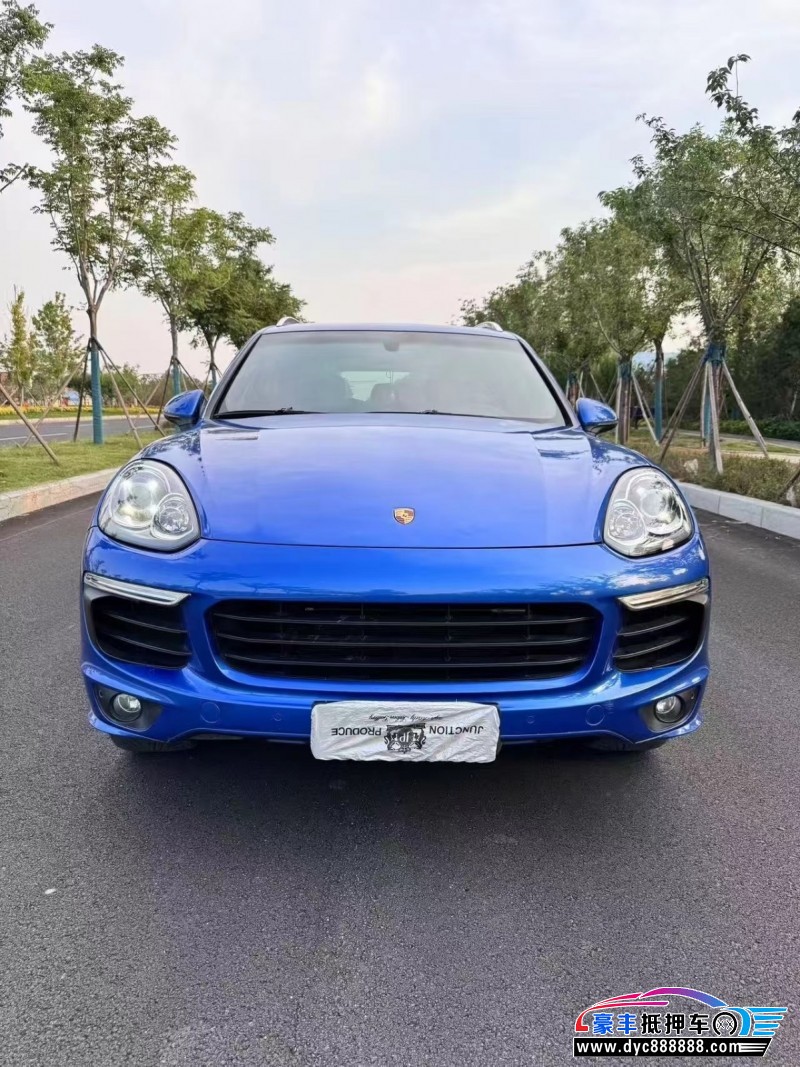 17年保时捷卡宴轿车抵押车出售