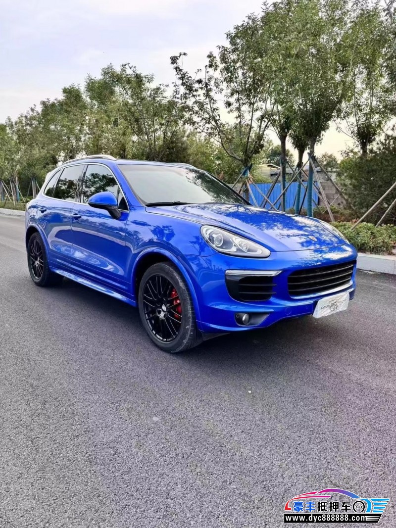 17年保时捷卡宴轿车抵押车出售