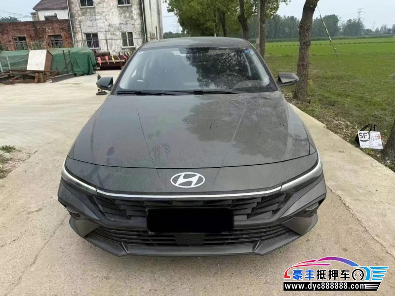 24年现代伊兰特轿车抵押车出售