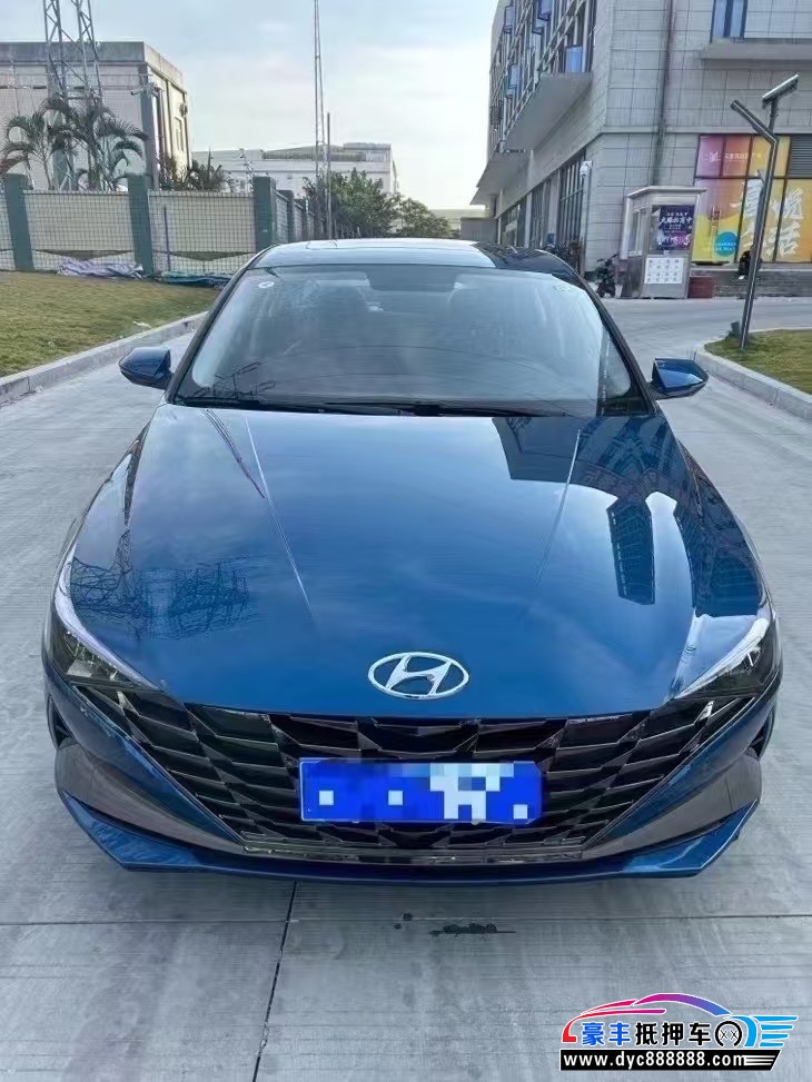 23年现代伊兰特轿车抵押车出售