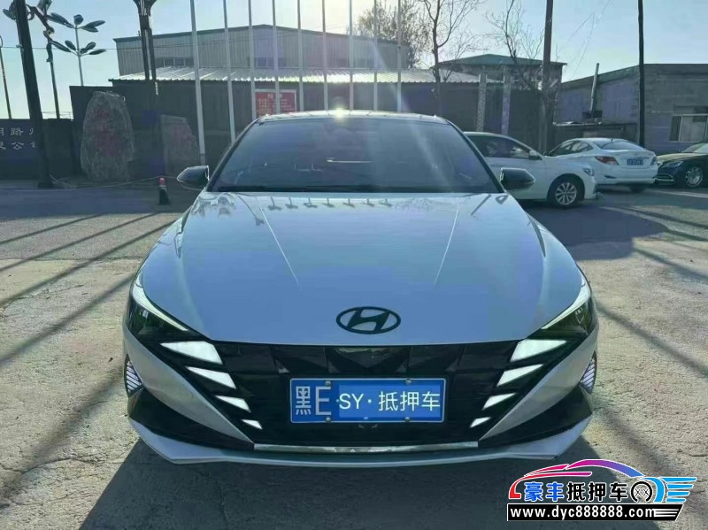 23年现代伊兰特轿车抵押车出售