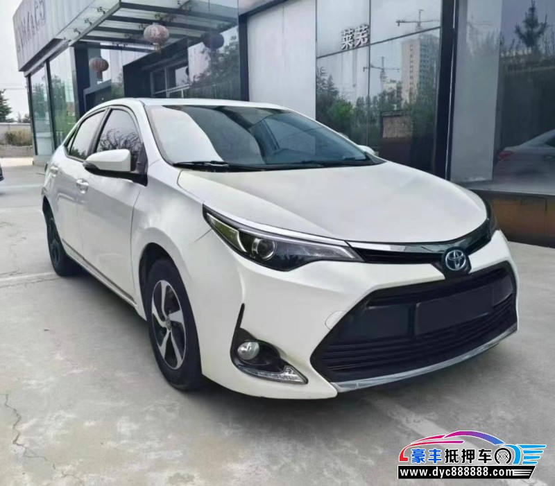 18年丰田雷凌轿车抵押车出售