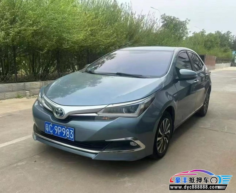 19年丰田卡罗拉轿车抵押车出售