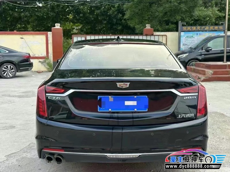 19年凯迪拉克CT6轿车抵押车出售