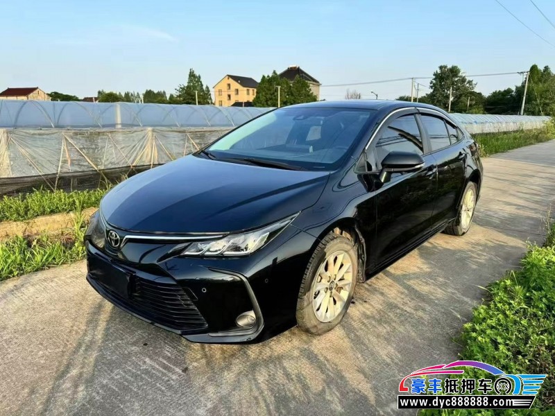 22年丰田卡罗拉轿车抵押车出售