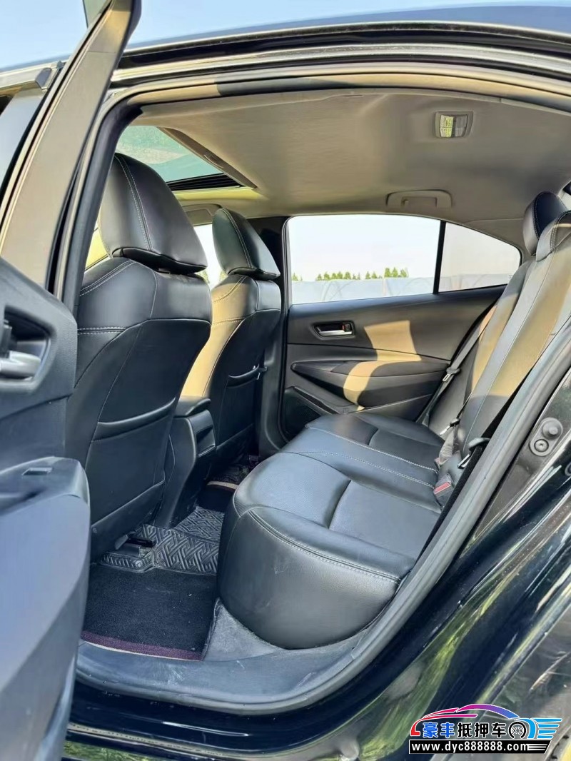 22年丰田卡罗拉轿车抵押车出售