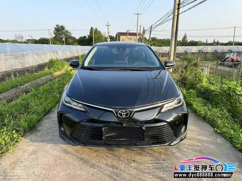 抵押车出售22年丰田卡罗拉轿车