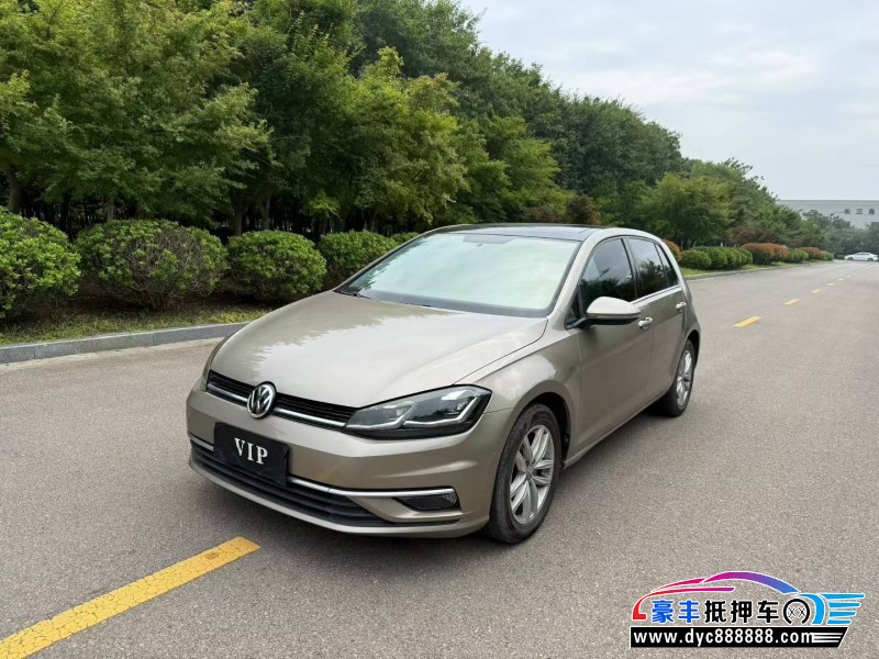 18年大众高尔夫轿车抵押车出售