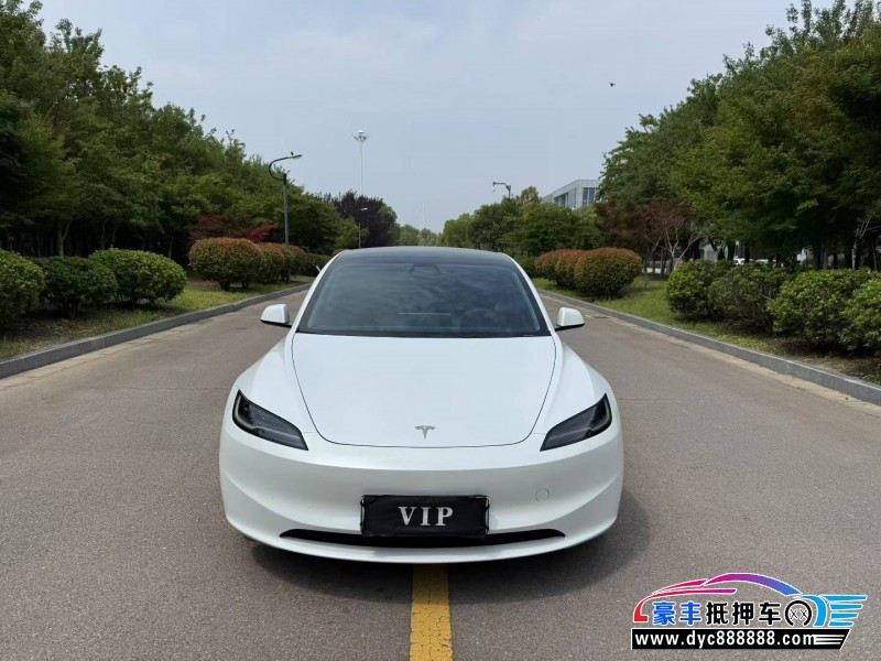 抵押车出售24年特斯拉MODEL 3轿车