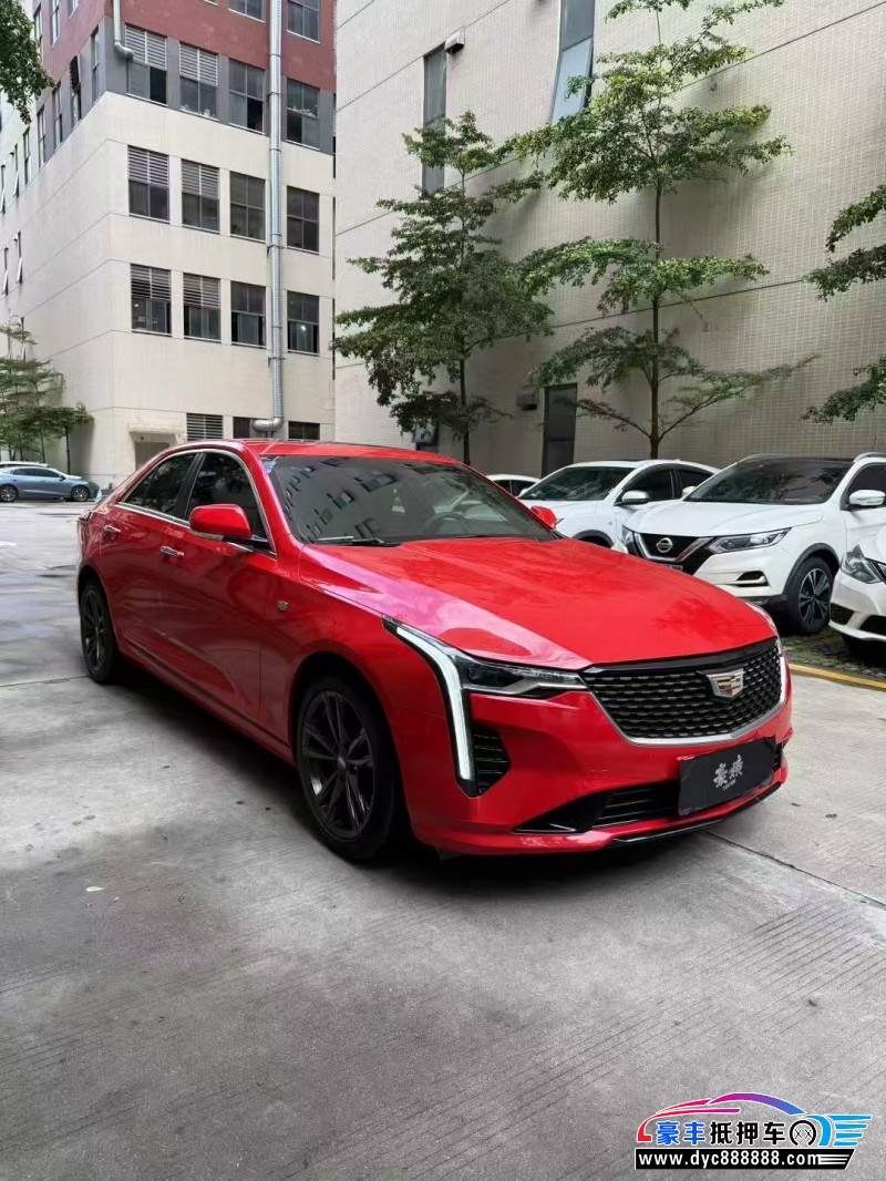 22年凯迪拉克CT4轿车抵押车出售