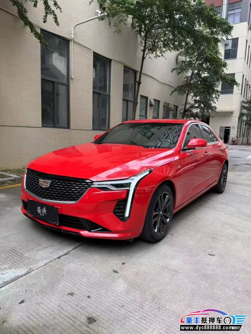 22年凯迪拉克CT4轿车抵押车出售