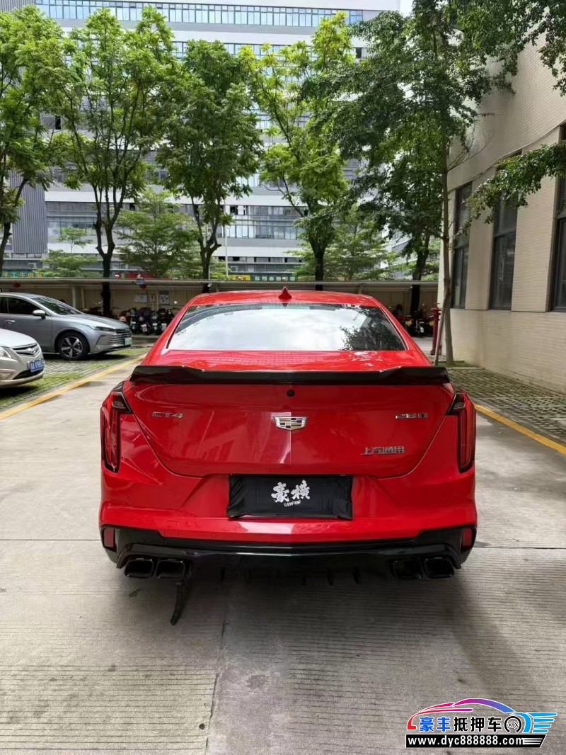 22年凯迪拉克CT4轿车抵押车出售