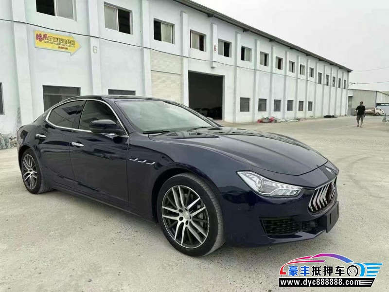 20年玛莎拉蒂Ghibli轿车抵押车出售