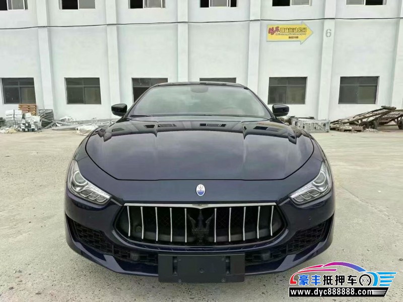 20年玛莎拉蒂Ghibli轿车抵押车出售