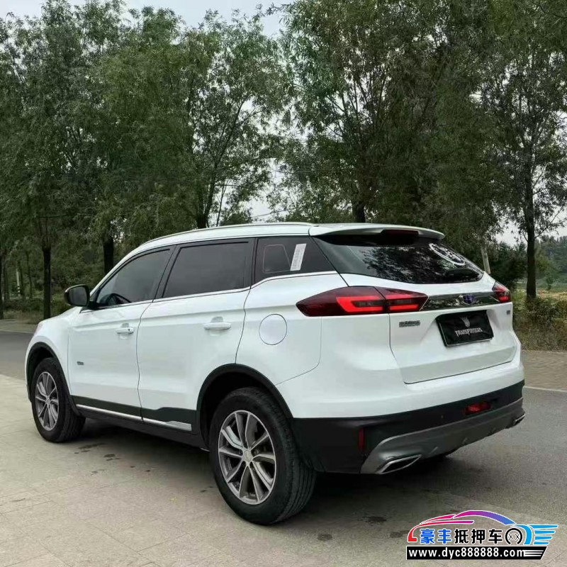 18年吉利博越轿车抵押车出售