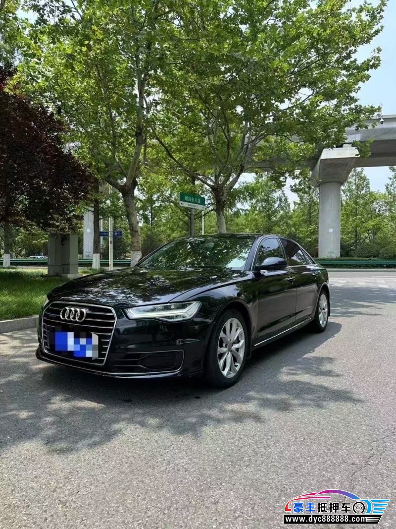 17年奥迪A6L轿车抵押车出售