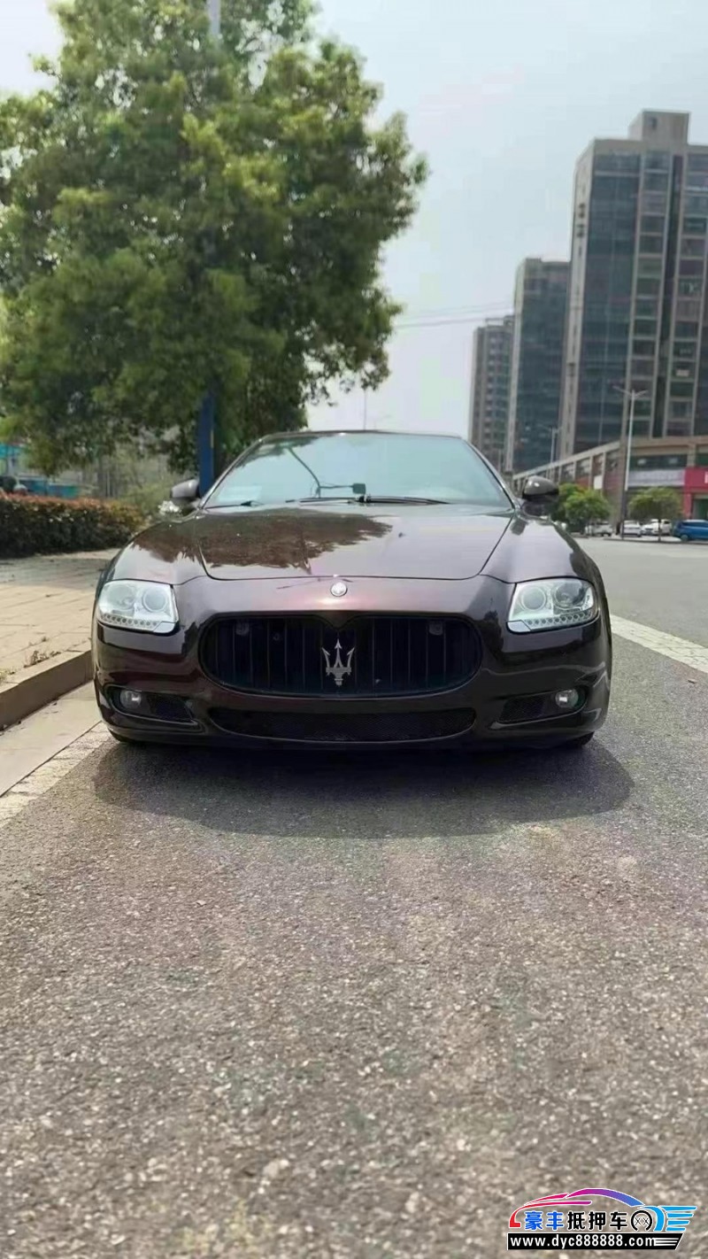 13年玛莎拉蒂总裁轿车抵押车出售