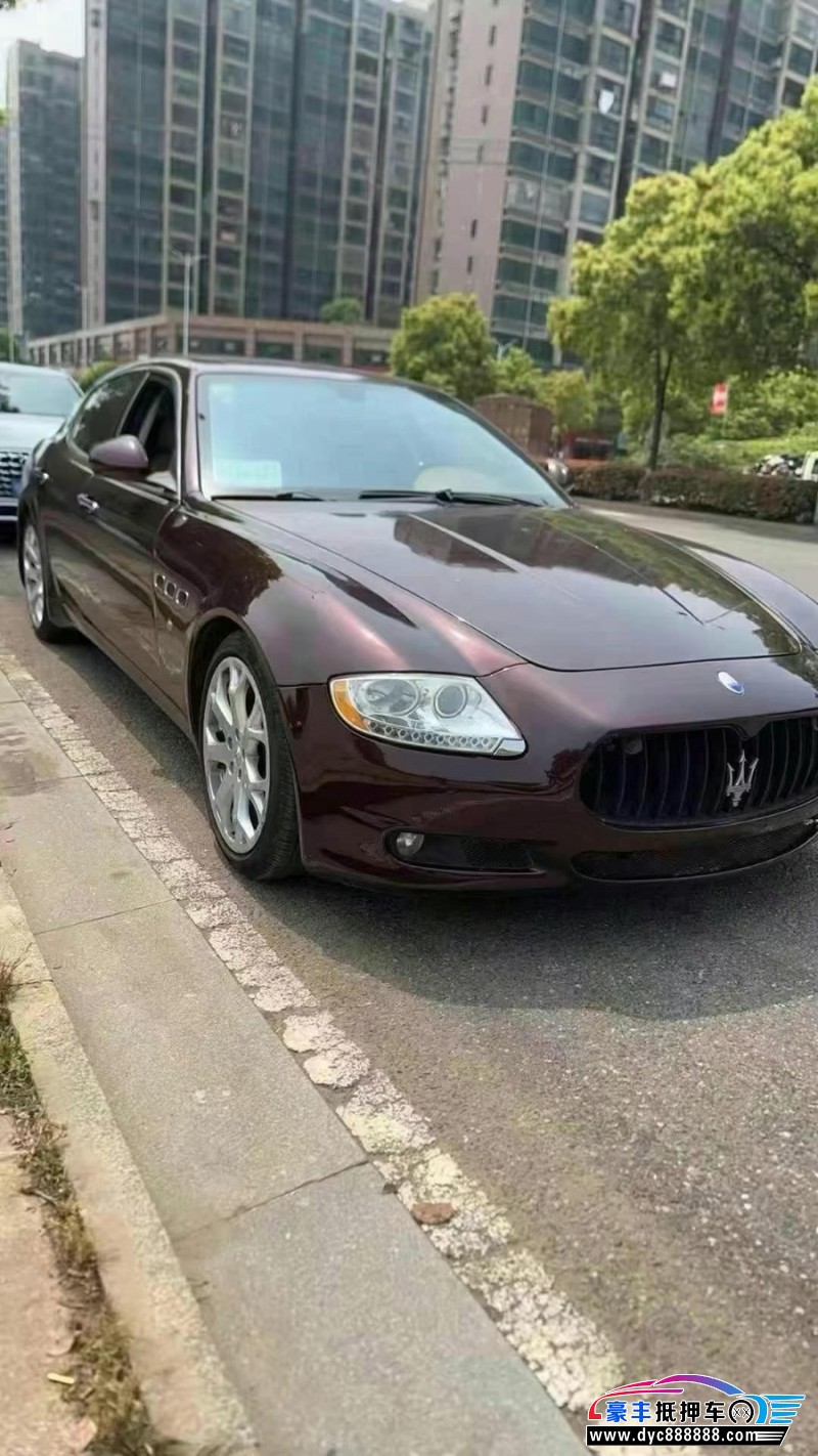 13年玛莎拉蒂总裁轿车抵押车出售