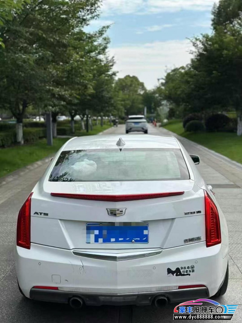 18年凯迪拉克ATS轿车抵押车出售