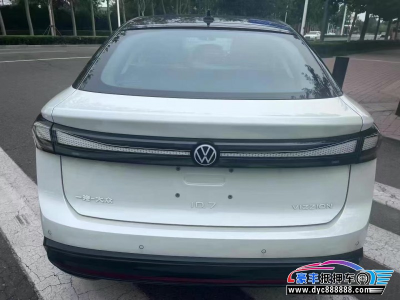 25年大众ID7轿车抵押车出售