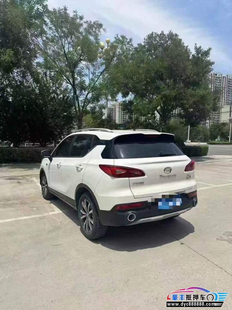 19年传祺gs3轿车抵押车出售