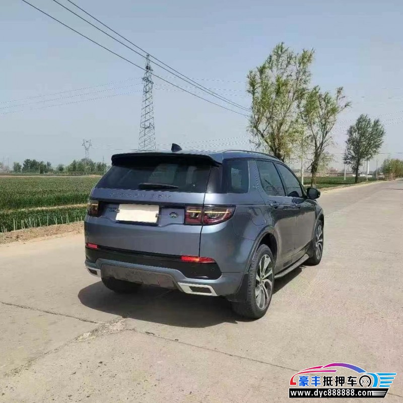 20年路虎发现运动轿车抵押车出售