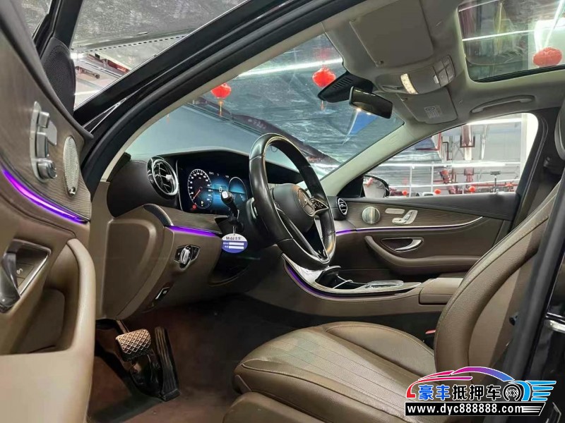 21年奔驰E轿车抵押车出售