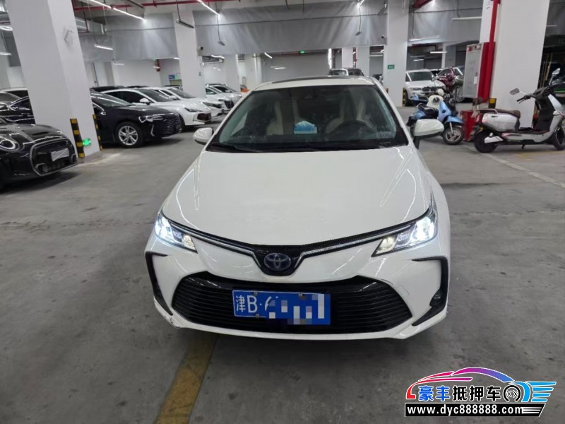 21年丰田卡罗拉轿车抵押车出售