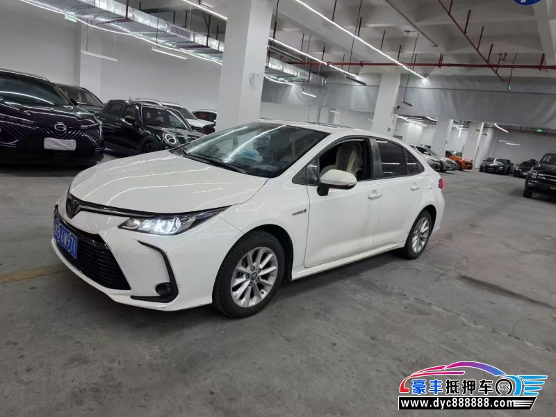 21年丰田卡罗拉轿车抵押车出售