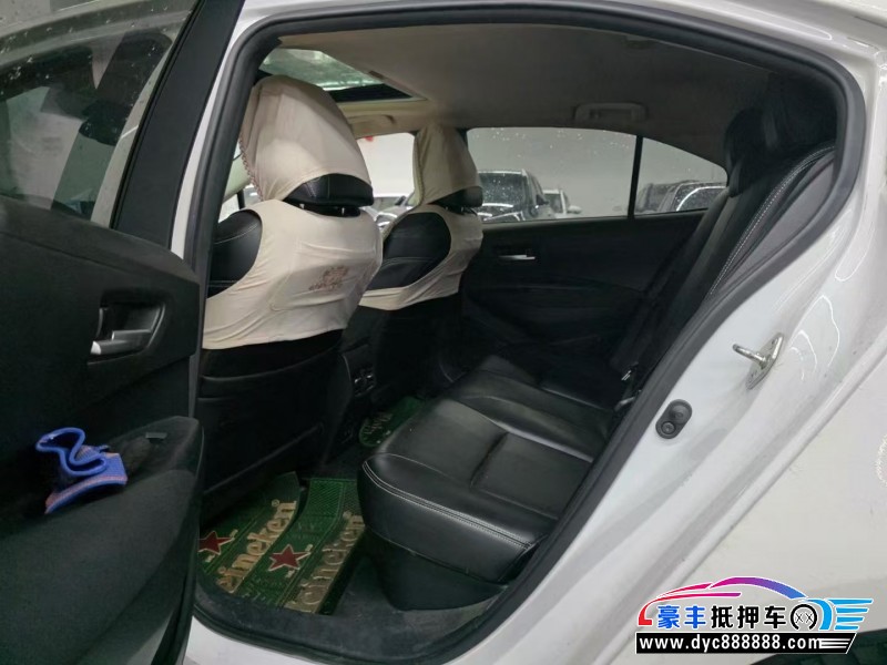 21年丰田卡罗拉轿车抵押车出售