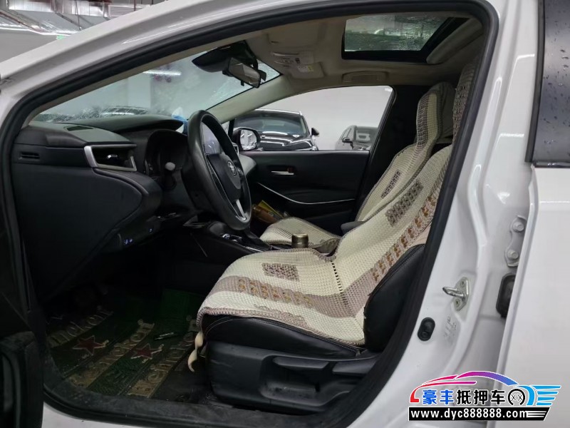 21年丰田卡罗拉轿车抵押车出售