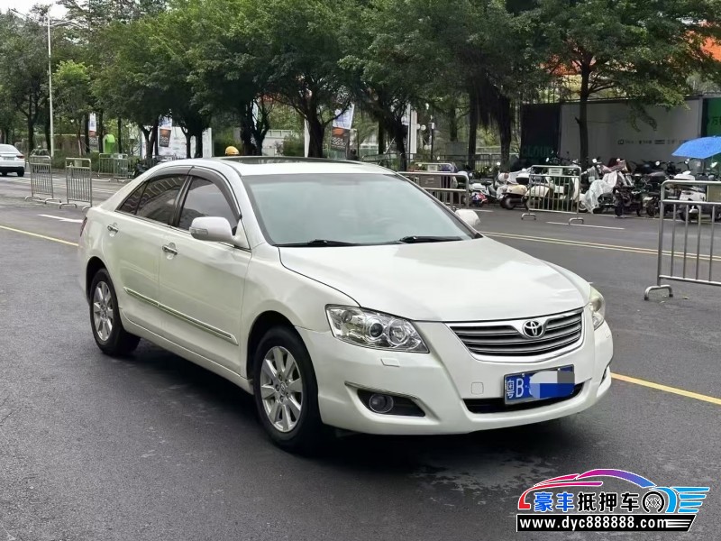 07年丰田凯美瑞轿车抵押车出售