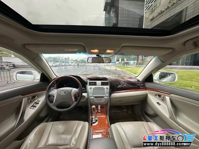 07年丰田凯美瑞轿车抵押车出售