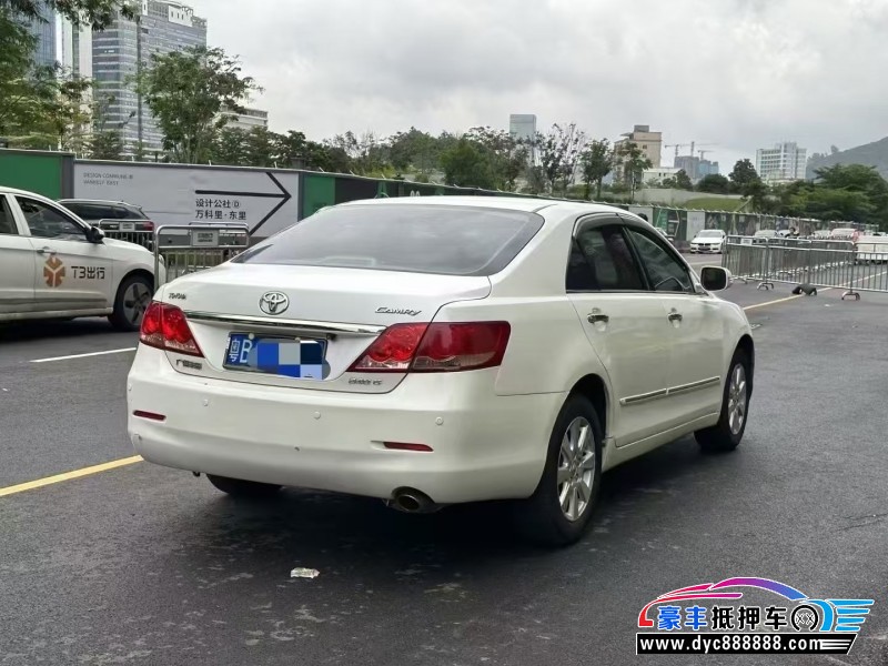 07年丰田凯美瑞轿车抵押车出售