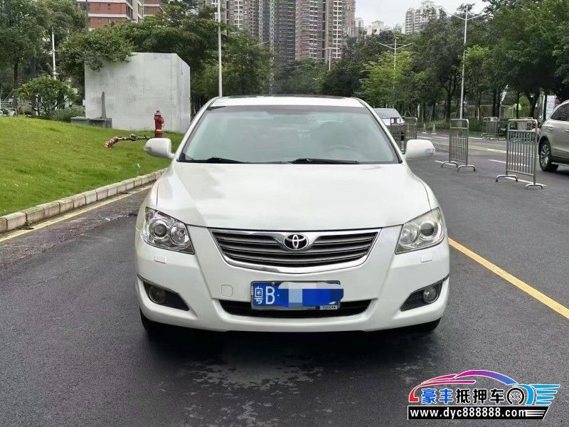 07年丰田凯美瑞轿车抵押车出售