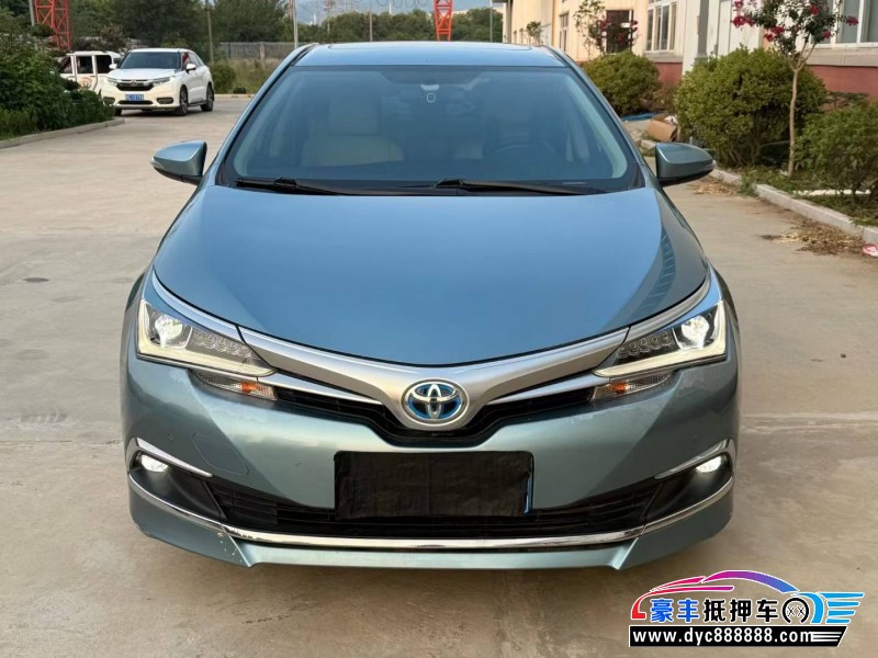 18年丰田卡罗拉轿车抵押车出售