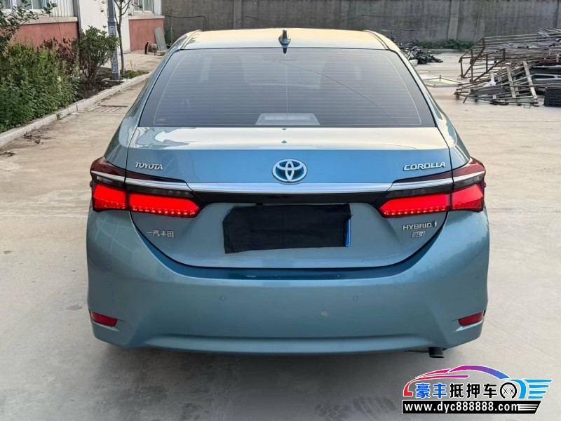 18年丰田卡罗拉轿车抵押车出售