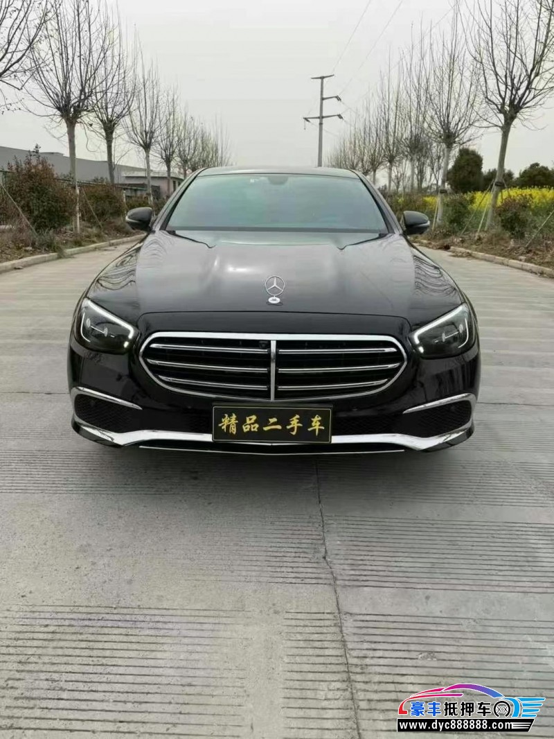 21年奔驰E轿车抵押车出售