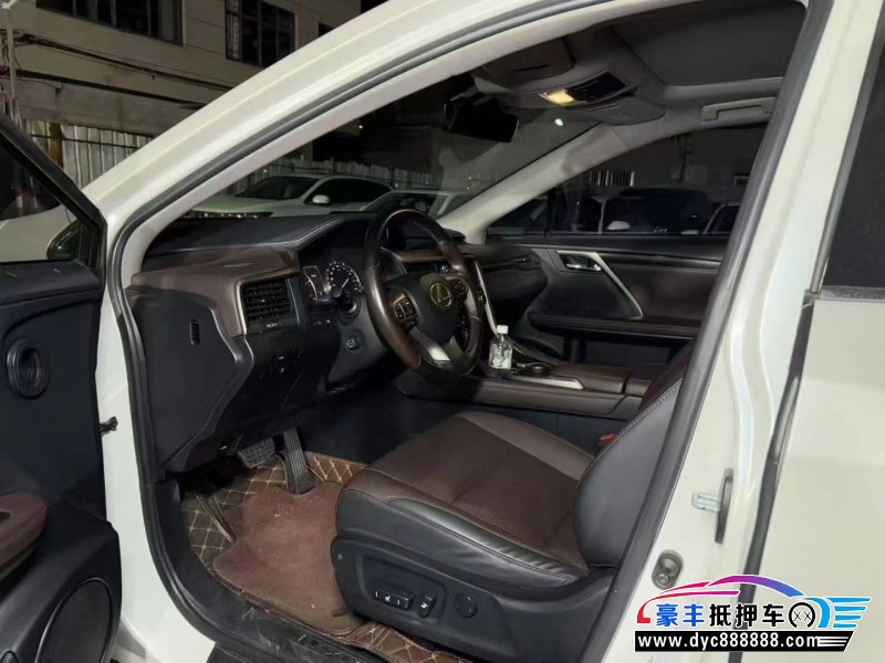 17年雷克萨斯RX轿车抵押车出售