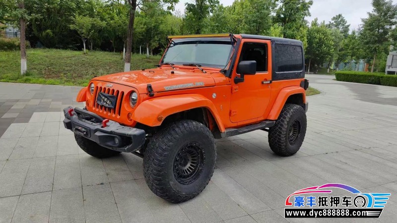 12年Jeep牧马人SUV抵押车出售