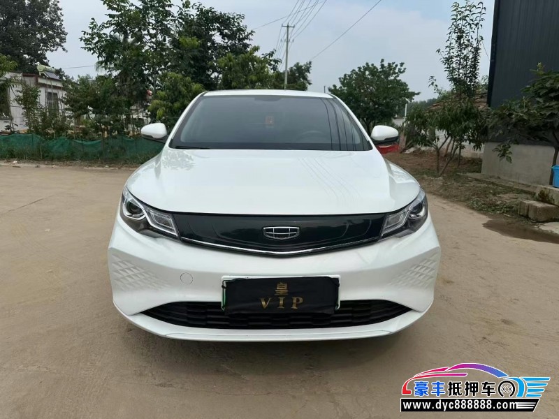 23年吉利帝豪EV轿车抵押车出售