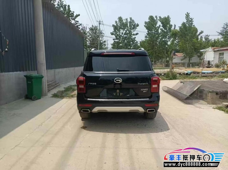 18年传祺GS8轿车抵押车出售