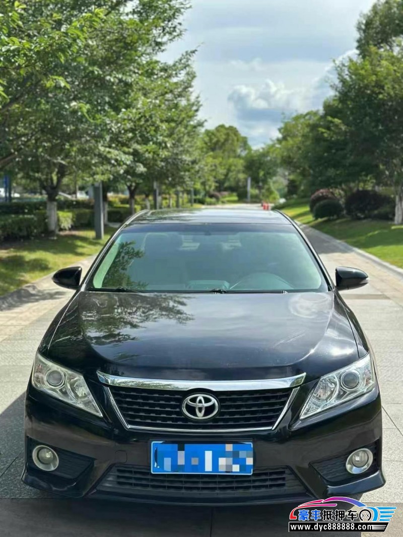 12年丰田凯美瑞轿车抵押车出售