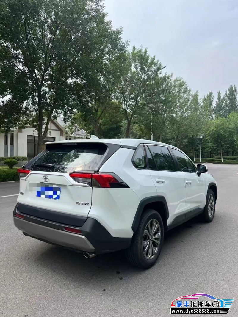 24年丰田RAV4轿车抵押车出售
