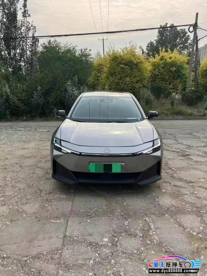 25年丰田BZ3轿车抵押车出售