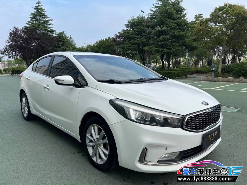 16年起亚K3轿车抵押车出售