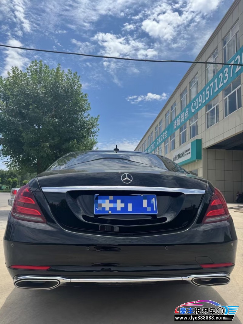 19年奔驰S轿车抵押车出售