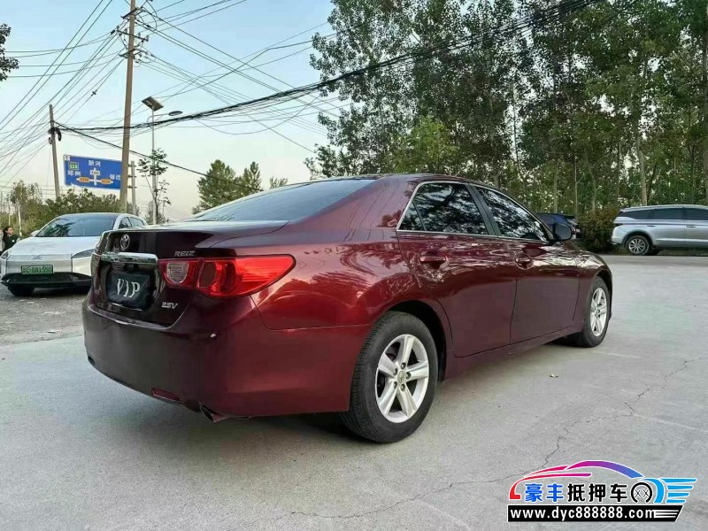 12年丰田锐志轿车抵押车出售