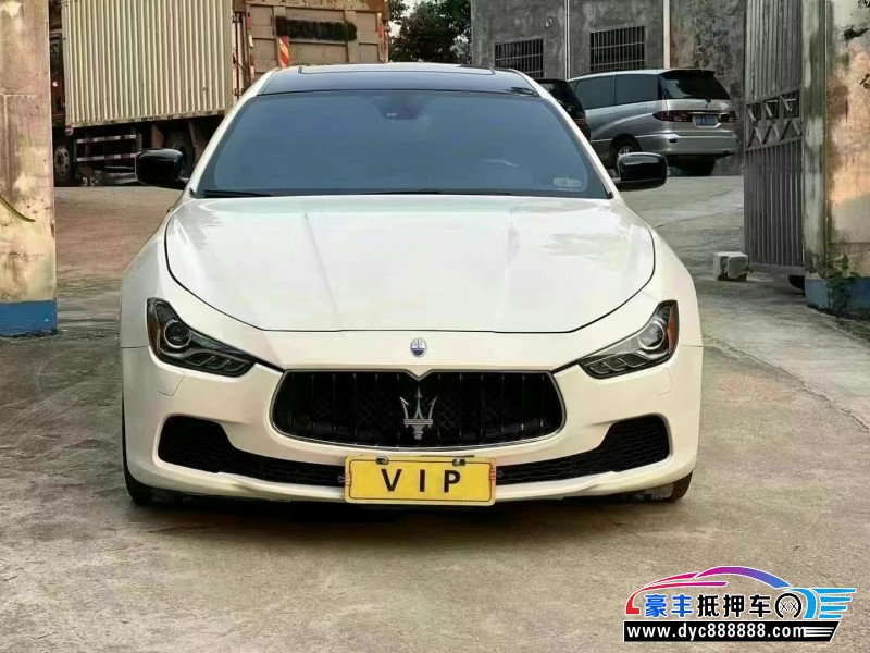 19年玛莎拉蒂Ghibli轿车抵押车出售