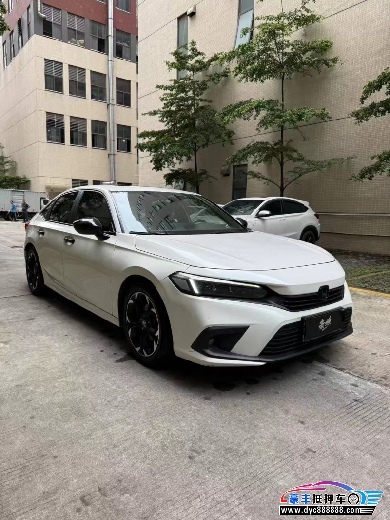 22年本田思域轿车抵押车出售